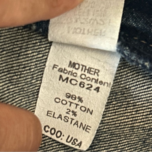 Mother The Looker Jeans in Where Is My Mind? - Size 24 - Picture 6 of 8